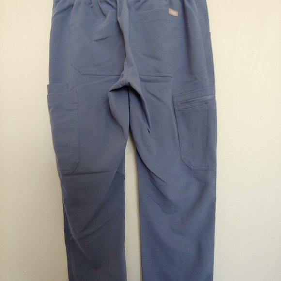 Figs womens scrub pants with drawstring in periwinkle size XS - Picture 7 of 12